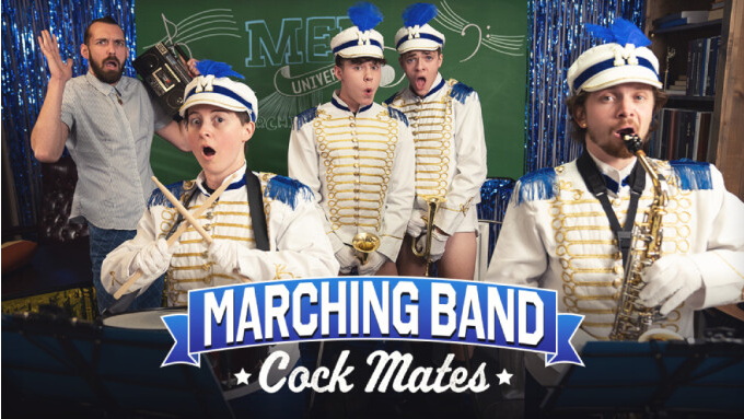 Drake Von, Troye Dean spielen die Hauptrolle in 'Marching Band Cock Mates' von TwinkPop