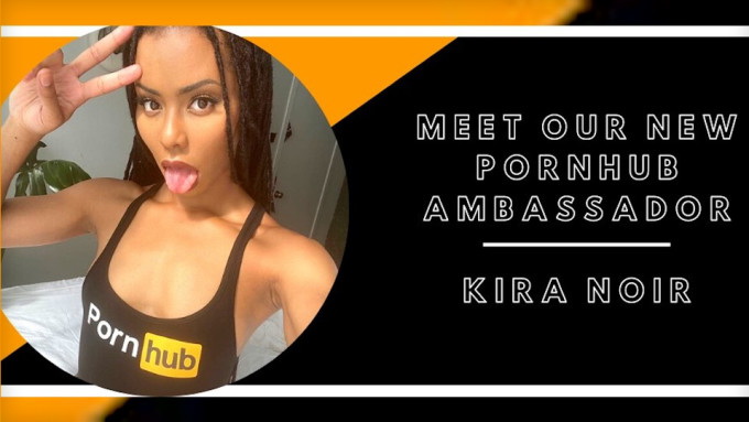 Kira Noir zur neuen Markenbotschafterin für Pornhub ernannt