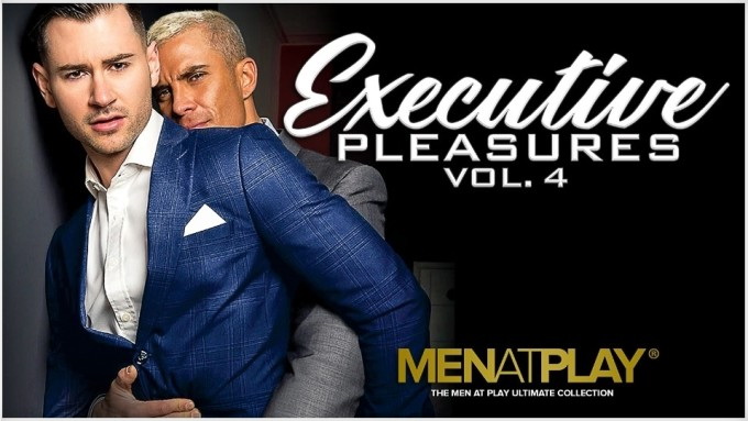 MenAtPlay erforscht Büroangelegenheiten in 'Executive Pleasures 4'