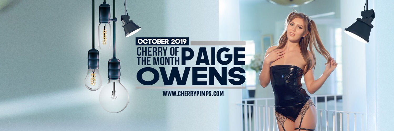 Paige Owens ist Cherry Pimps Oktober 'Cherry of the Month'
