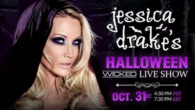 Jessica Drake to Host Live Halloween Show on Wicked com