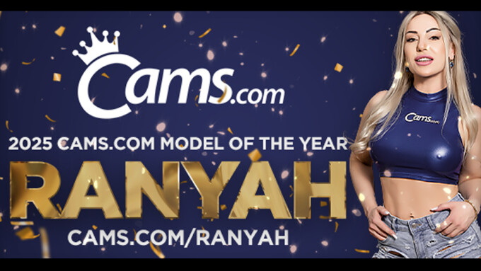 Cams.com ernennt Ranyah zum „Model of the Year 2025“