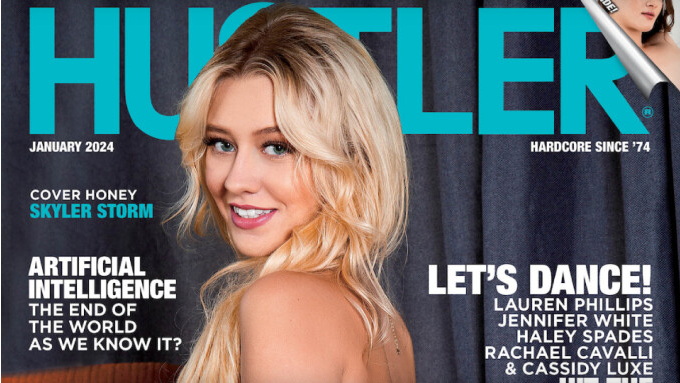 Skyler Storm Is Hustlers Cover Honey for January