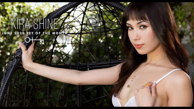 Penthouse wählt Kira Shine zum „Pet of the Month” im Juni
