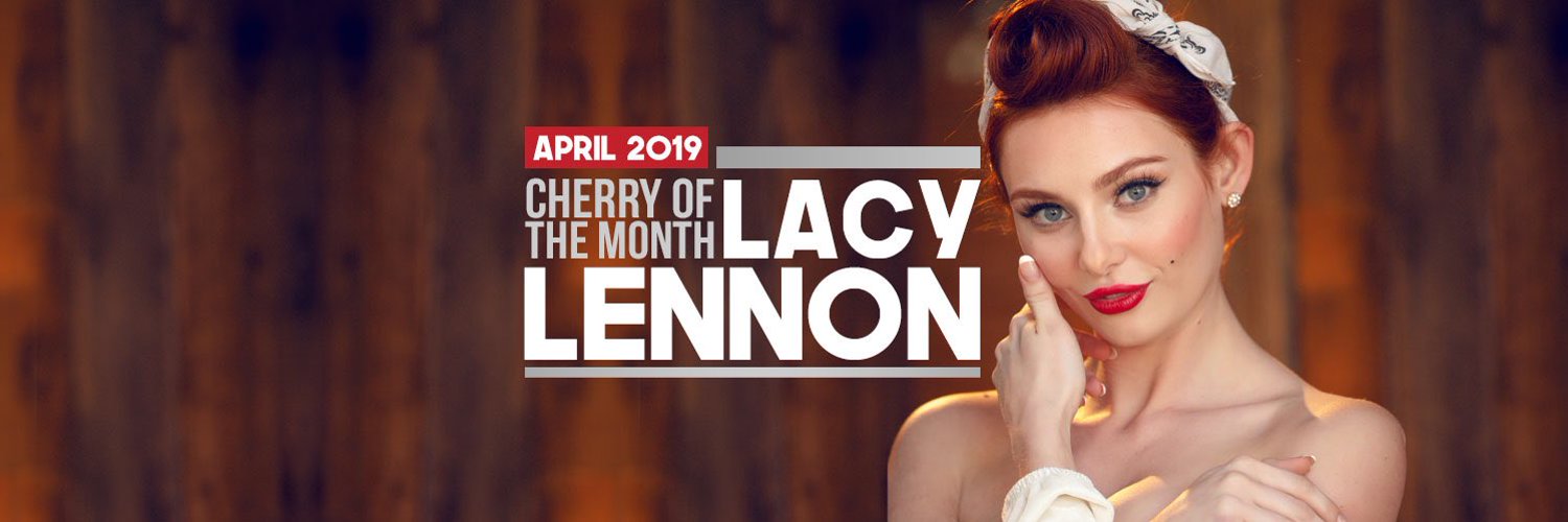 Newcomer Lacy Lennon ist CherryPimps April 'Kirsche des Monats'.