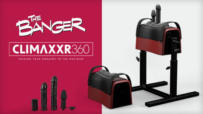 Orion stellt die reitbare Sexmaschine „ClimaxxR360“ aus der „The Banger“-Reihe vor