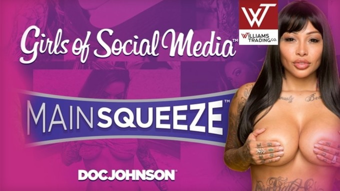 Williams Trading liefert jetzt Doc Johnsons 'Girls of Social Media' Linie