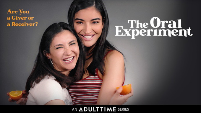 Adult Time stellt neue lesbische Doku-Serie 'Das orale Experiment' vor