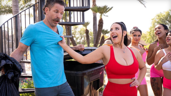 Angela White spielt die Hauptrolle in der neuesten Produktion von Brazzers