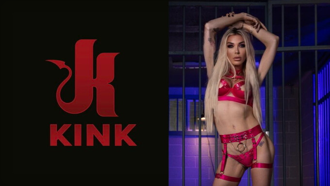Aubrey Kate Featured in Latest From Kink