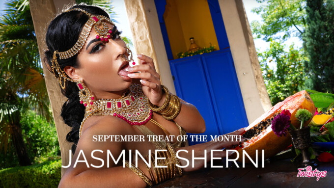 Jasmine Sherni ist Twistys' Treat of the Month“ im September