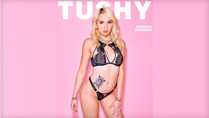 Madison Summers Returns to Tushy in Hard Drive