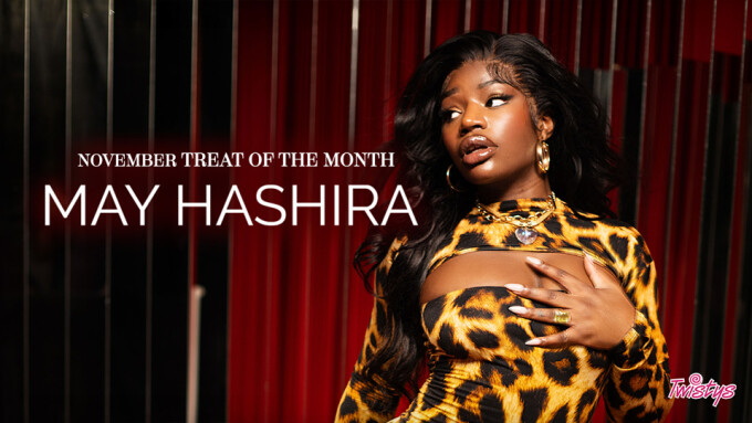 May Hashira ist Twistys' Treat of the Month“ im November