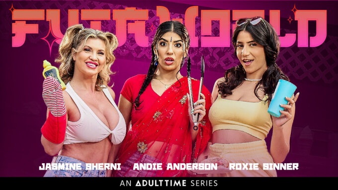 Roxie Sinner, Andie Anderson und Jasmine Sherni spielen die Hauptrollen in der neuesten Folge von „Futa World“