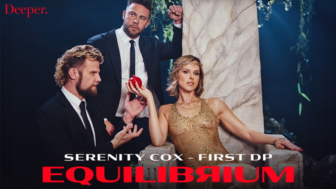 Serenity Cox dreht ihre erste Doppelpenetration in „Equilibrium“ von Deeper