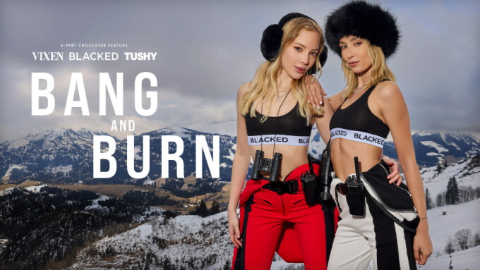 bella Spark Kelly Collins Star in Finale of VMG Cross Site Feature Bang and Burn