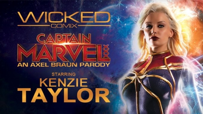 Axel Braun enthüllt Trailer für Wicked's 'Captain Marvel XXX'