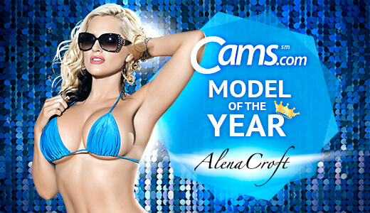 Cams.com krönt Alena Croft 2020 zum 