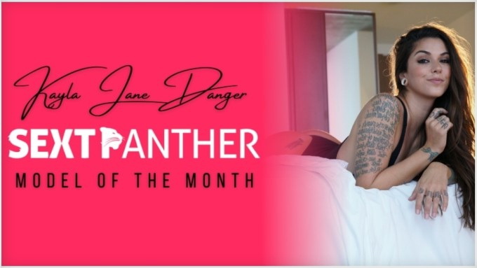 Kayla Jane Danger wird von SextPanther zum 'Model des Monats' ernannt