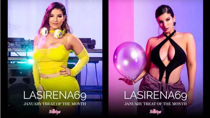 LaSirena69 ist Twistys' Treat of the Month