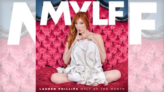 Lauren Phillips wurde im Oktober zum 'MYLF des Monats' ernannt