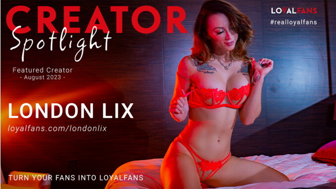 London Lix Named LoyalFans Featured Creator for August