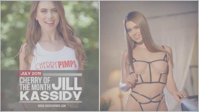 Cherry Pimps nennt Jill Kassidy Juli 'Cherry of The Month'